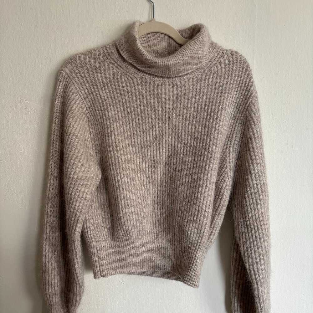 Reformation Cosmia Alpaca Blend Turtleneck Sweater